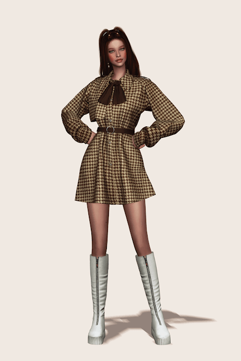 Галерея мода Платье Trench Coat Dress #1